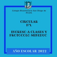 Circular N°1 Ingreso a Clases 2022